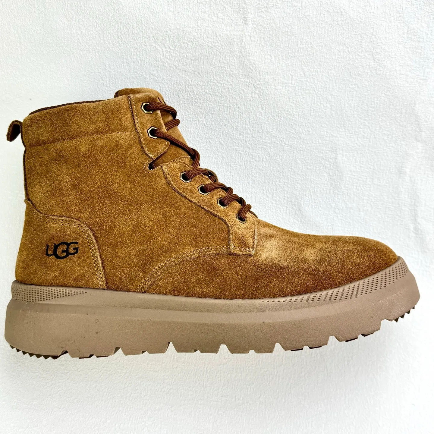 💰720 3750 Lace-up casual mid-calf boots Color: maroon Size: 40-45